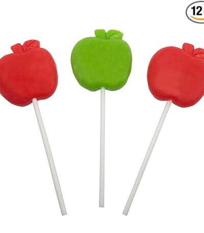 Apple Shaped Lollipops