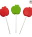 Apple Shaped Lollipops