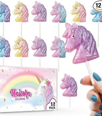 Unicorn Candy Lollipops