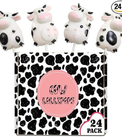 Cow Candy Lollipops