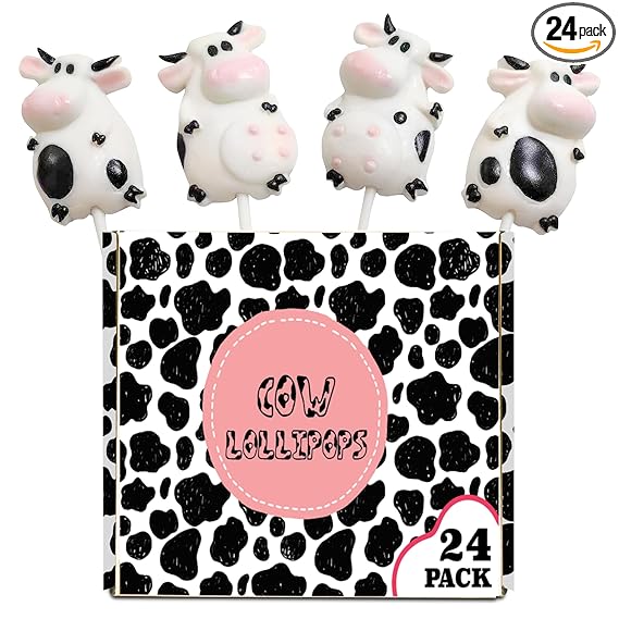 Cow Candy Lollipops