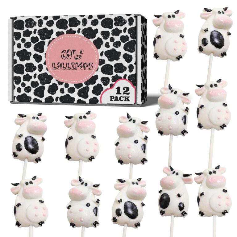 Cow Candy Lollipops