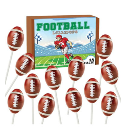 Football Candy Lollipops