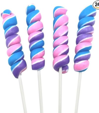 Mermaid Twisty Lollipops