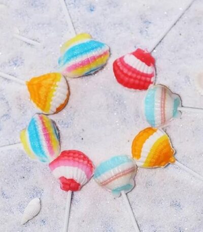 Seashell Candy Lollipops