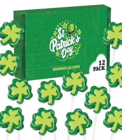 Shamrock Lollipops