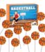 Basketball Candy Lollipops By Rbbz Party