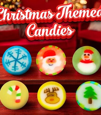 Christmas Candy 1 LB Bulk Hard Candy by Rbbz Party