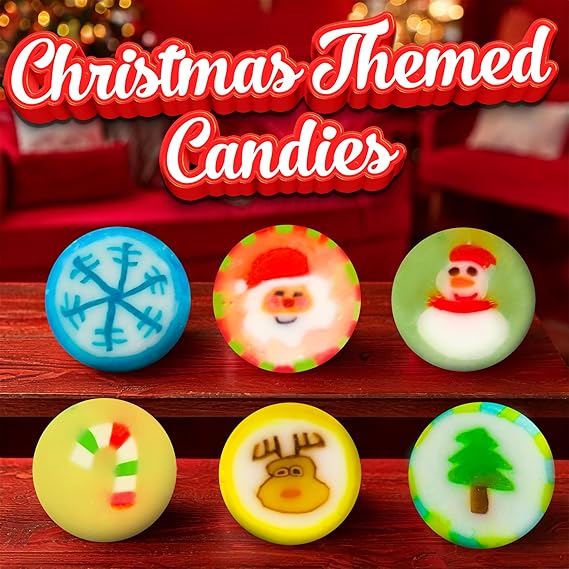Christmas Candy 1 LB Bulk Hard Candy by Rbbz Party