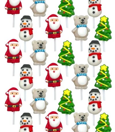 Christmas Lollipops Holiday Suckers by Rbbz Party