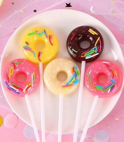 Donut Candy Lollipops