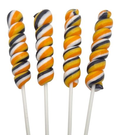 Halloween Twisty Lollipops - 24 Unicorn Suckers Individually RBBZ PARTY
