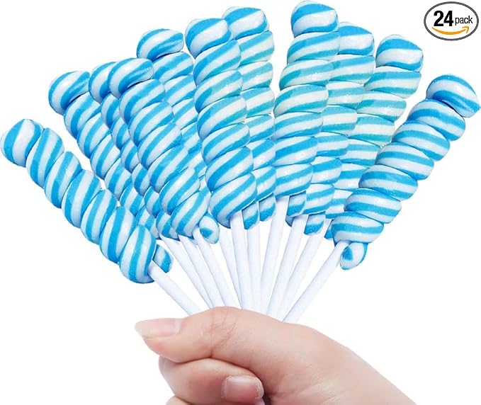 Light Blue Twisty Lollipops Rbbz Party