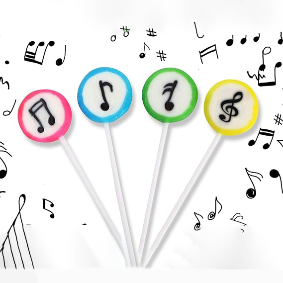 Music Candy Lollipops Rbbz Party