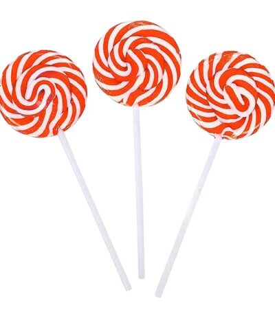 Red Swirl Lollipops Rbbz party