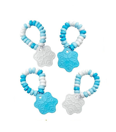 Snowflake Candy Bracelets