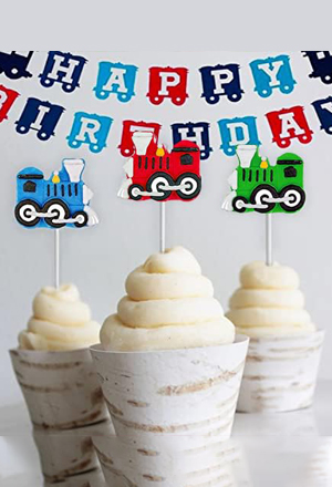 Train Birthday Party by Rbbz Party