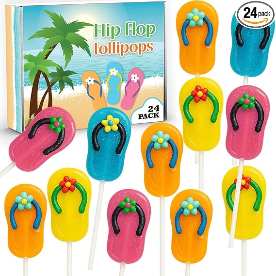 Flip Flop Candy Lollipops