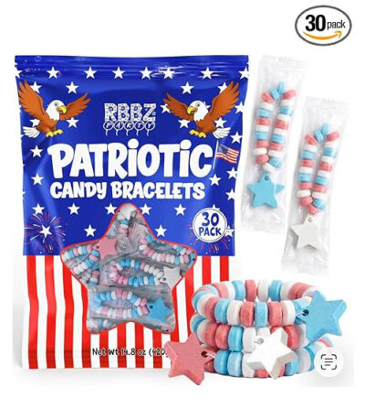 Best Patriotic Star Candy Bracelet