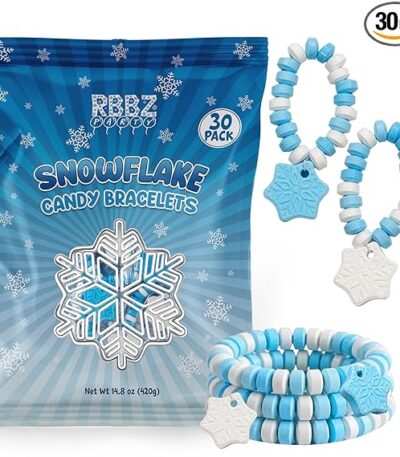 Snowflake Candy Bracelets Bulk USA