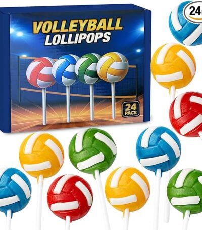 Volleyball Candy Lollipops