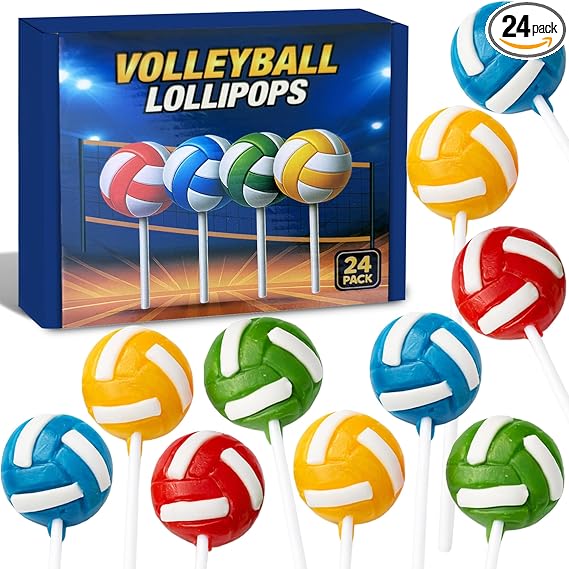 Volleyball Candy Lollipops Volleyball Candy Lollipops